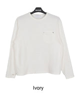 セドンポケットフィンガーホール長袖Tシャツ