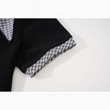 Check Ribbon Accent Tee 232427729