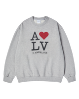 25FW LOVE ADLV SWEATSHIRT MELANGE