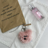 PAPA.GO.PAPA Strawberry Piz Poodle Face Keyring