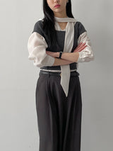 Lael Two-Tuck Wide Slacks