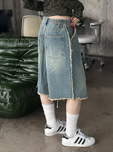 シースルーレオパードスリムニットスリーブ(3color)