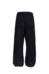Drop Crotch Knit Trousers