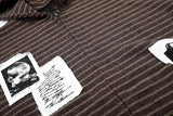 Mona Archive Stripe Hoodie Zip-up