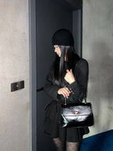 Janne Square Classic Medium Hand & Cross Bag (3 colors)