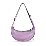 SOFT GLOSSY CROSS BAG_HEATHER