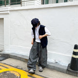 ヴィンテージストライプバルーンパンツ