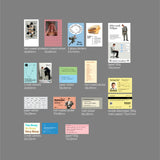 oab busy pack / scrap sticker set