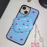 Blue Jean Airpod Case