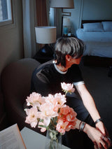 ASCLO Le Fleur Short Sleeve Ringer T (3color)