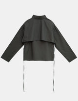 [SET] Bolero Shirt + Strap Sleeveless Top