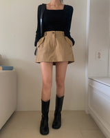 Drin cotton skirt pants