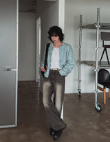 Prague Wool Hair Cardigan