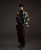 LOOSE FIT JOGGER SWEAT PANTS BROWN