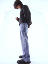 BEADED PIPE EMBROIDERY CROSS JACQUARD DETROIT JACKET
