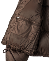 25FW WOMAN デタッチャブルクロップダックダウンジャケット