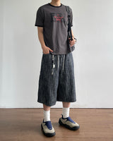 リーグプリントリンガー半袖Tシャツ