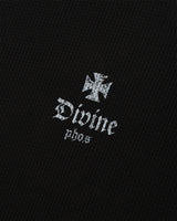 Divine Waffle Long Sleeved/Black
