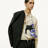 tip fold minimal wallet bag & knot keyring