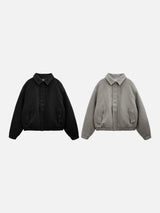 レオンヘリントンクロップウールジャケット 2C