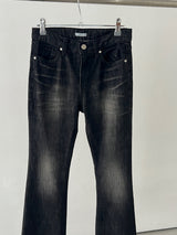 BLACK BOOTCUT DENIM PT