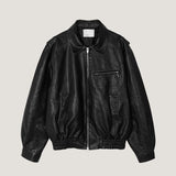 ASCLO ダブルウォッシュレザージャケット (2color)