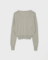 [MADE] Smooth Cotton V-Neck Knitwear (Cotton 85%)