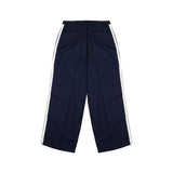 [UNISEX] サテントリムモータースポーツトラウザー（ネイビー）