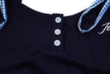Elin Backhole Ribbon Slim Top