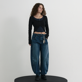Dry Fit Layered Cover-Up Bolero Cardigan - BLACK