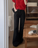 Here Semi Bootcut Denim Pants
