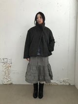 ルハイリ ハーフネック キルティングコート(2 Colors)