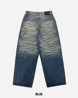 Fair Cat Washing Denim Pants