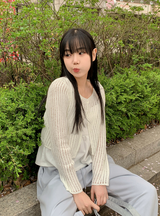 Flower Two Button Knit Bolero Cardigan (3color)