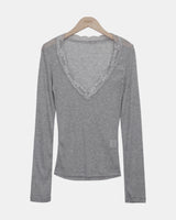 Skan Lace Long-Sleeve T-Shirt