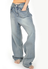 (UNISEX)carpenter denim pants
