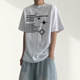 フィールド レタリング ヴィンテージ ボクシーフィット ショートスリーブ Tシャツ