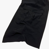 street shape capri shorts_black