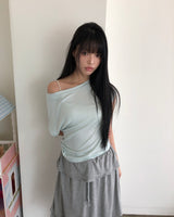 Soma One-Shoulder Short-Sleeve T-Shirt