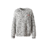 WhyBerry 22AW "Rainbow Sugar Sweater" Original Hooded Thick Sweater Lazy Knitted Sweater