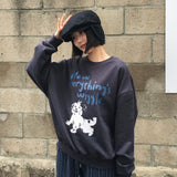 WIGGLE SWEATSHIRTS (CHARCOAL)