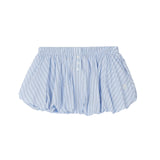 Balloon Stripe Elastic Skirt 231812497