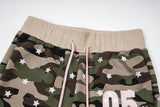Sia Camo String Bootcut Pants