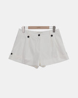 Ellen Button Roll-Up Shorts