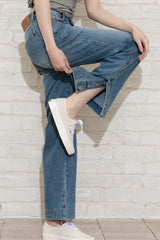 ANKLE EYELET DENIM_BLUE