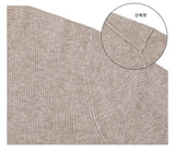 カシミアハッチラウンドカーディガン / Cashmere Hacchi Round Cardigan (7 colors)