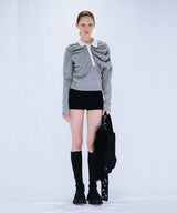 ASYMMETRIC POLO SHIRT