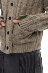 Ribbed Shawl Cardigan
