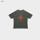 エスパーピグメントダイイングオーバーtシャツ