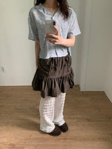 ムッシューブーツカットパンツ (2color)